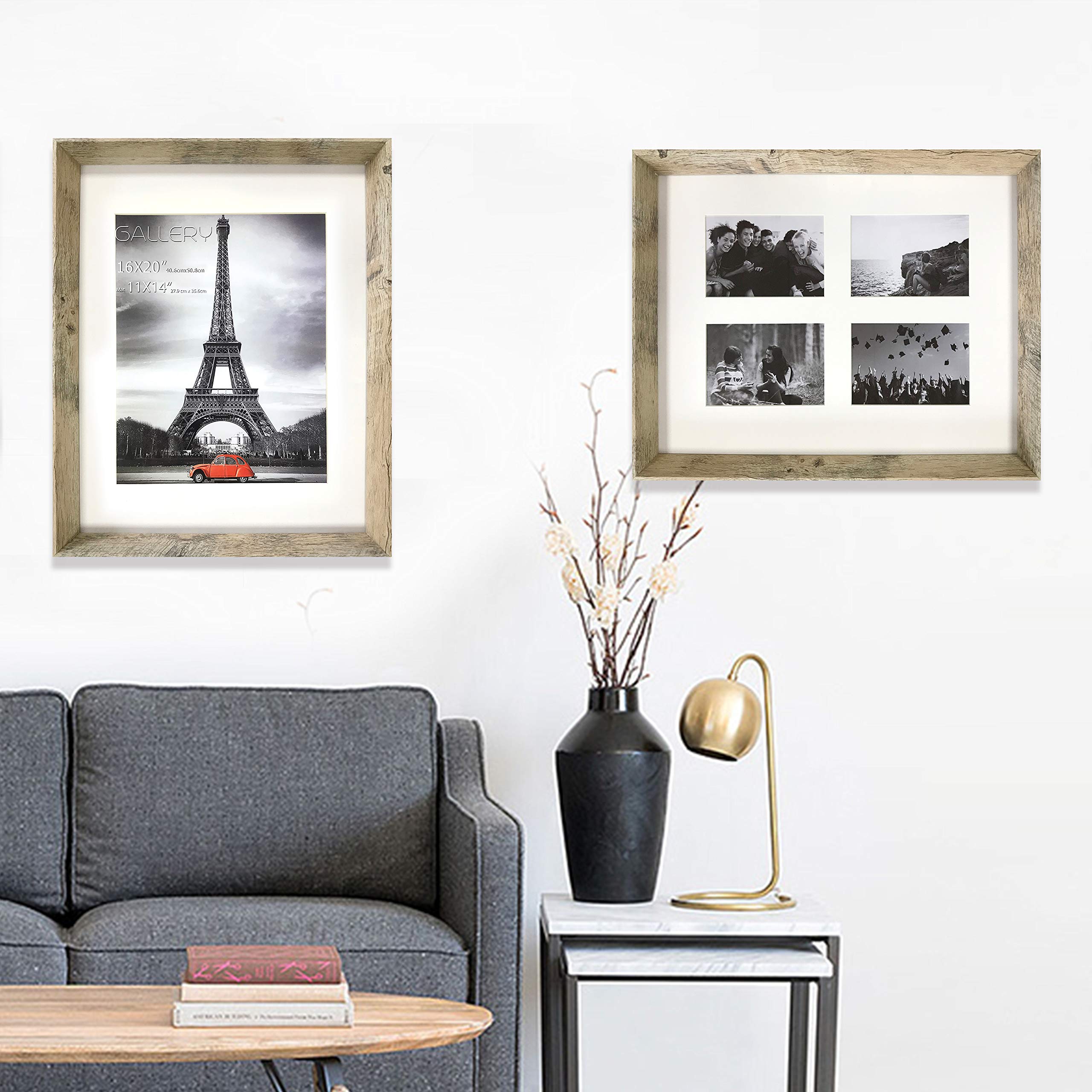 Amazon.com - Art Emotion Farmhouse Rustic Woodgrain Style High